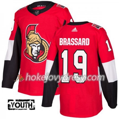 Dětské Hokejový Dres Ottawa Senators Derick Brassard 19 Červená 2017-2018 Adidas Authentic